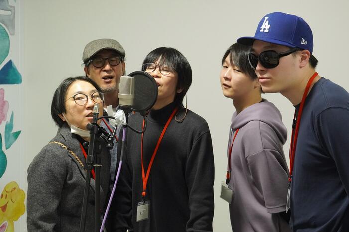 レコーディングの様子4