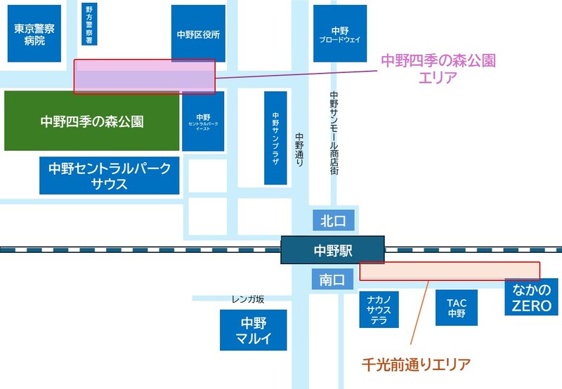 ミューラル・アニメロード位置図