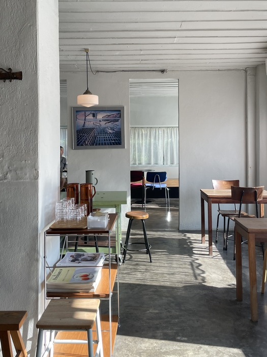 タイのカフェ店内