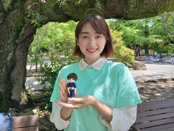 綾羽さんとちびナカノさん