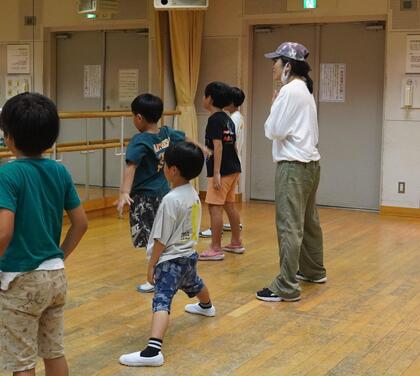 レッスンの様子を写した写真