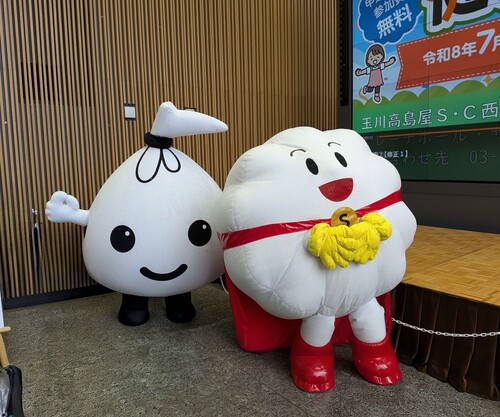 ごみのんとあわわの写真