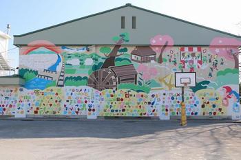 中野区立鷺宮小学校体育館