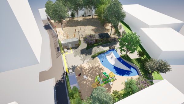 中央公園再整備イメ