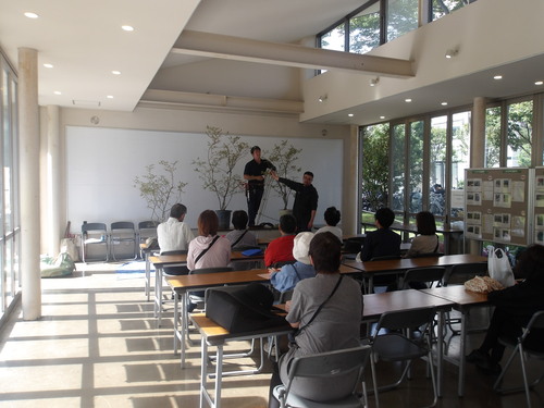 剪定教室の様子