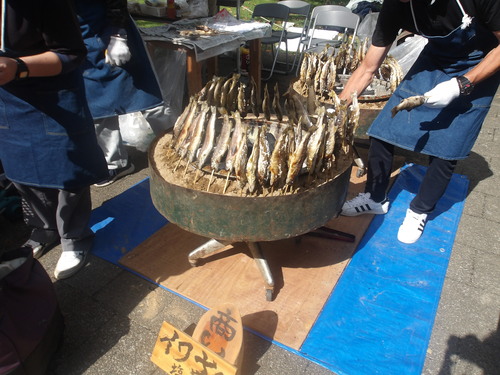 イワナの塩焼き