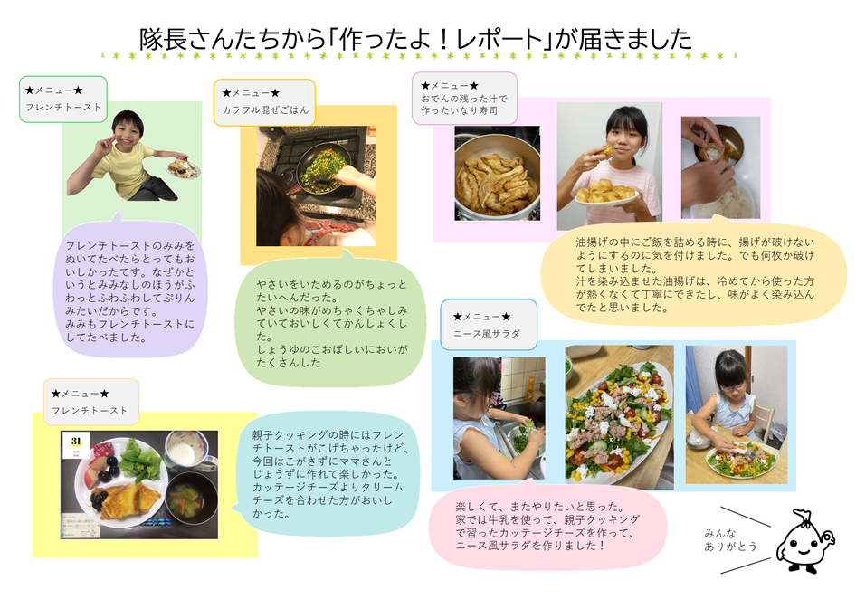 作ったよ！レポート