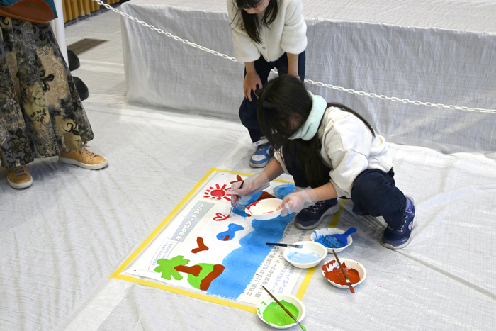 プレイベント『みんなのキオクを描こう！』（1月24日（土曜）に中野区役所で実施）。