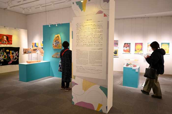 なかのZERO本館地下2階展示ギャラリー。