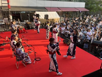 生演奏盆踊り