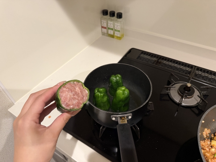 料理の様子