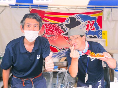 石巻市のカイタク商店ブース