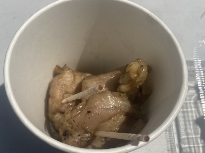 鶏の炭火焼