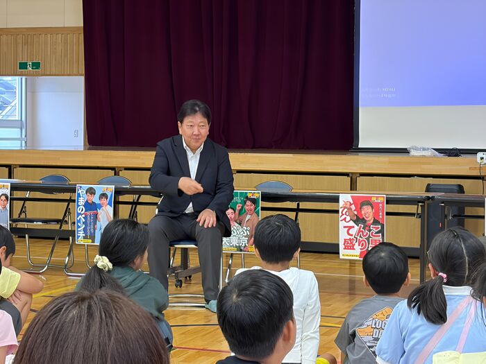 特別ゲストの酒井直人中野区長