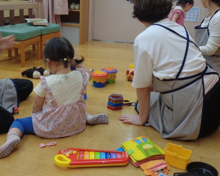 シッターサービスの様子
