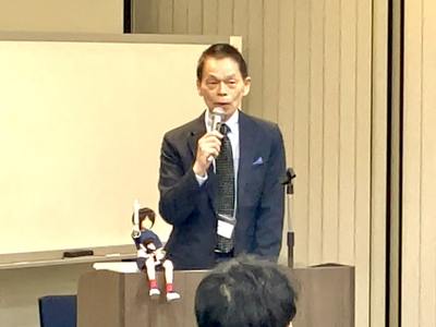 名誉会長の坂口さん