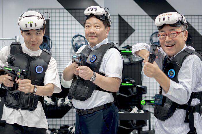 酒井区長と参加されたおふたり