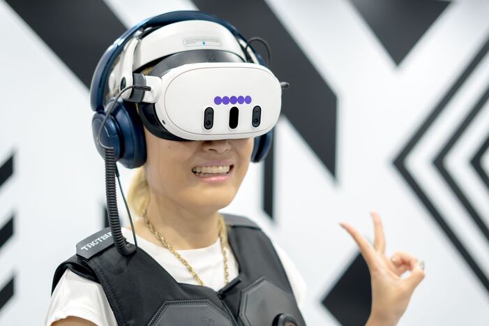 準備が完了したレポーター