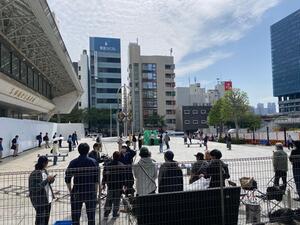 『夫婦別姓刑事』撮影の様子