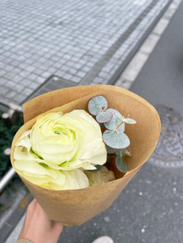 購入したお花