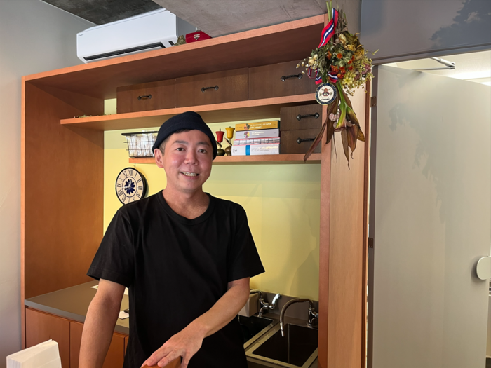 店主の西村さん