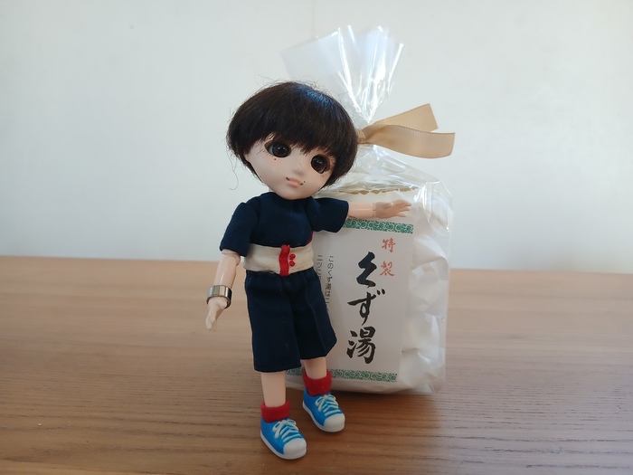 葛湯とちびナカノさん