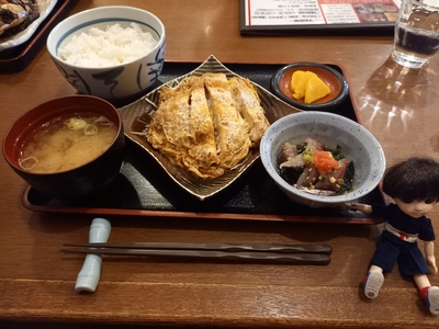カツ煮定食