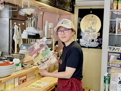 店長の安部さん