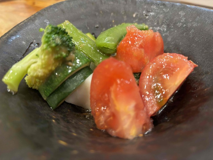 季節野菜のサラダ