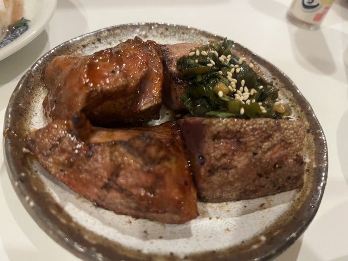 レバー食べ比べ