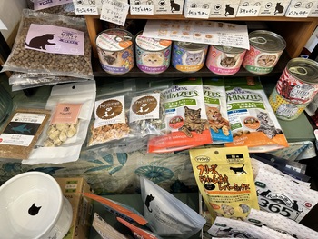 猫用のペットフードやおやつ