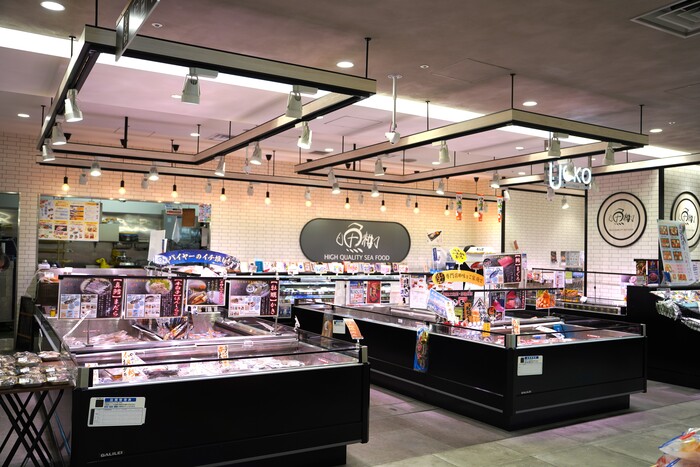 地下一階「魚耕」の様子