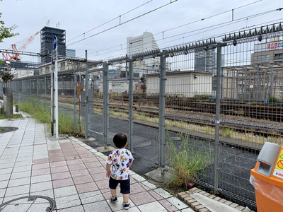 なかのZERO方面の道