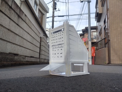 まちに置いてみた写真