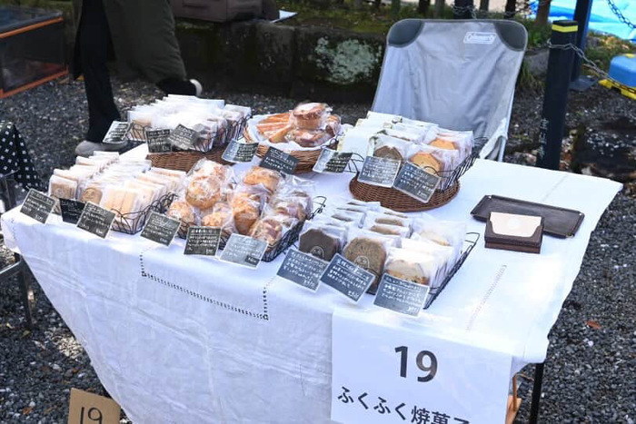 ふくふく焼き菓子店の様子