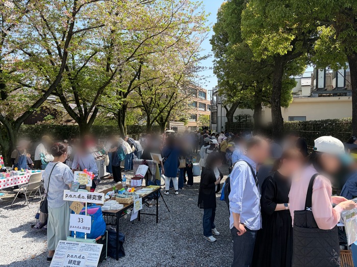 手作り市の様子