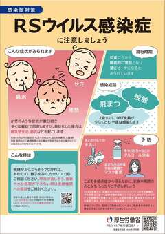 RSウイルス感染症に注意しましょう