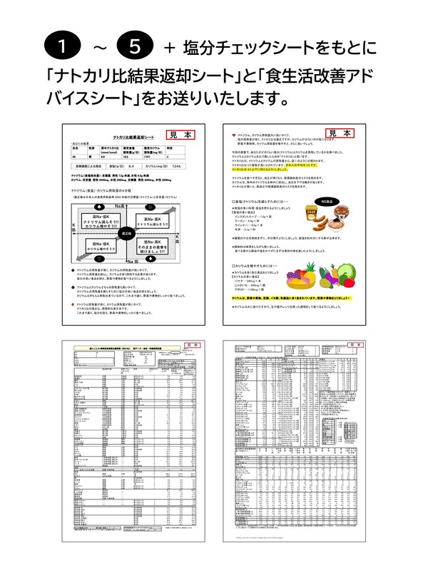 結果見本