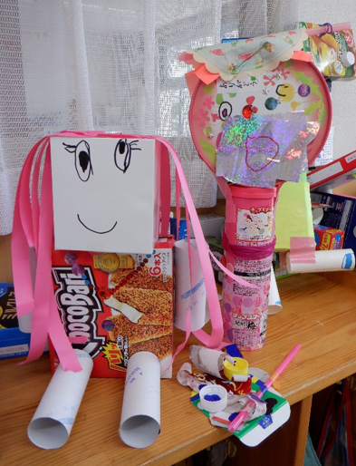 女の子のロボット
