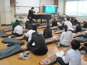 授業視察の様子