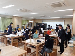 図工室視察