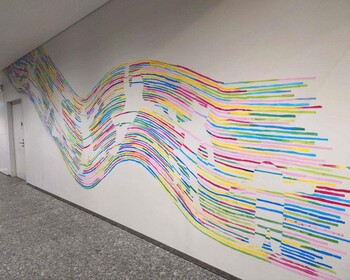 壁画作品完成画像