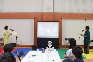 アフレコ様子を写した写真