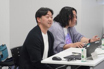 オブザーバーのコメントの様子