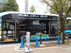燃料電池バス試乗