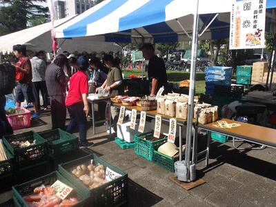 田村市販売風景