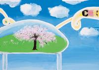 北中野中学校絵画作品