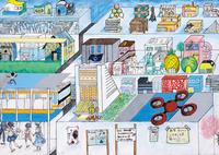 中野中学校絵画作品