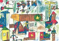 小学生絵画作品56