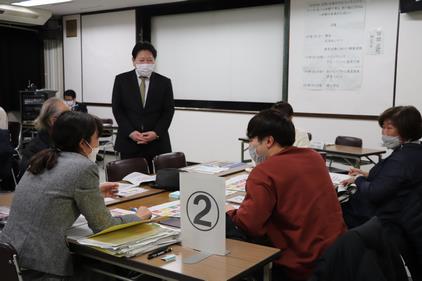 区長と区民のタウンミーティング写真